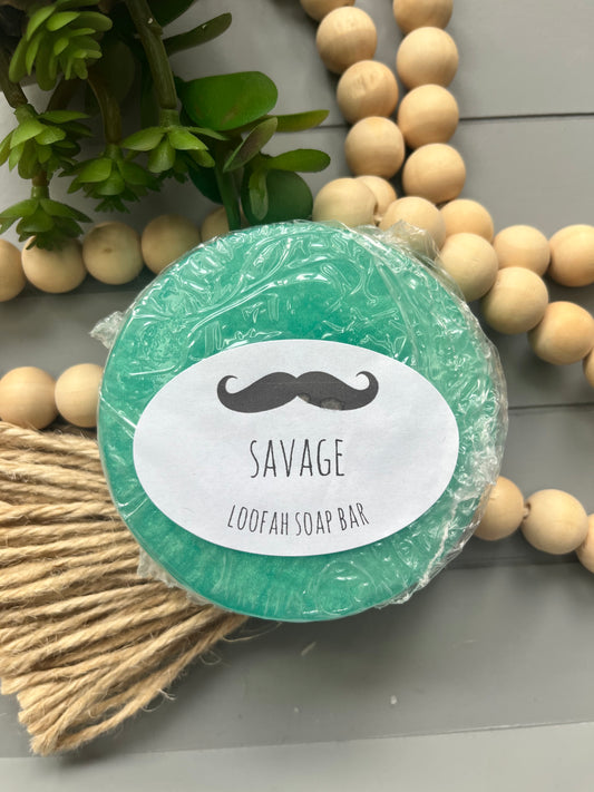 Savage Loofah Soap