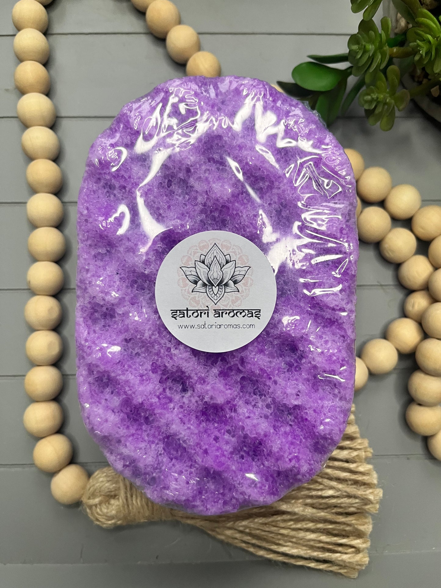 Purple Rain Soap Sponge