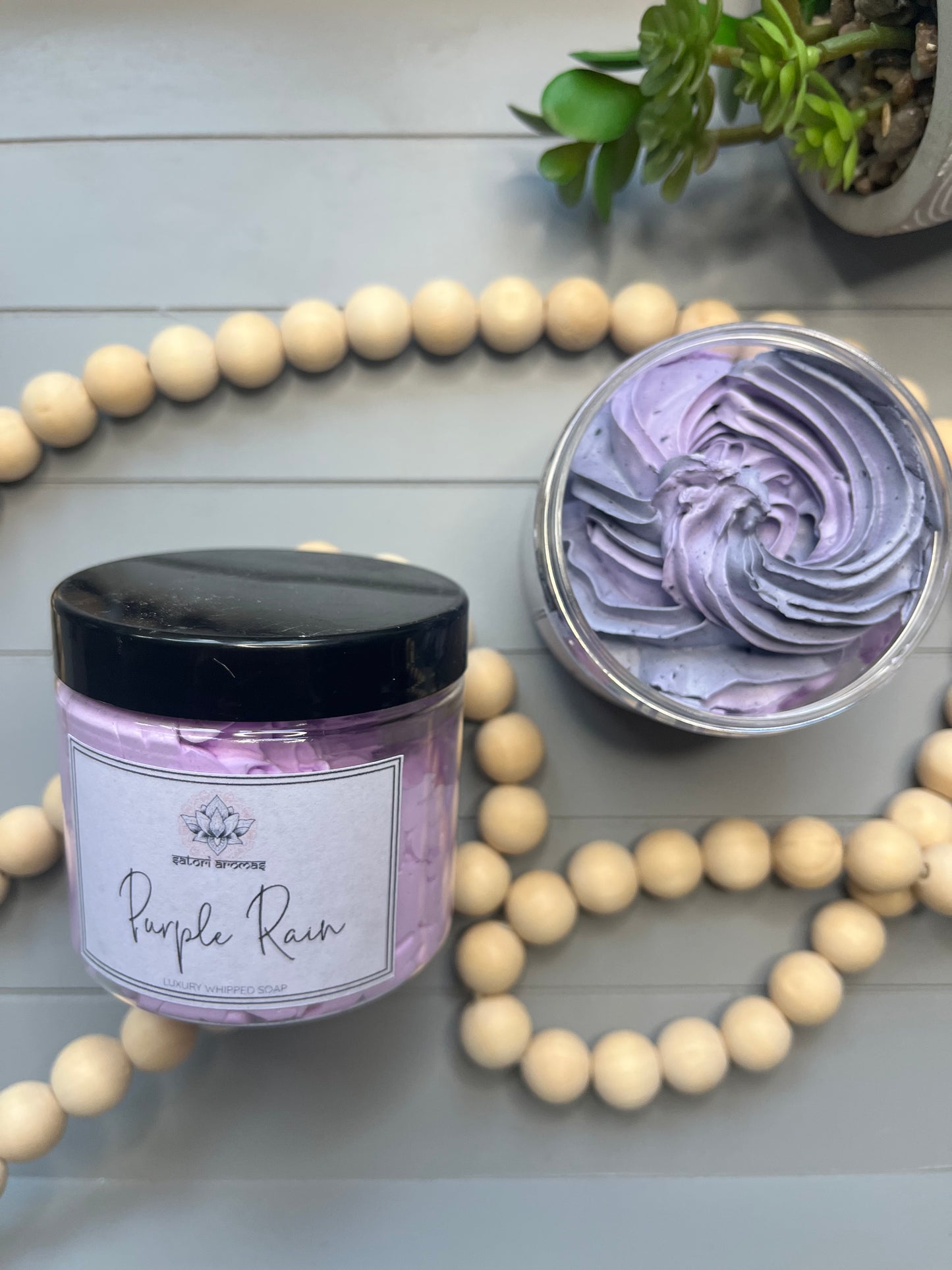 Purple Rain Whipped Soap