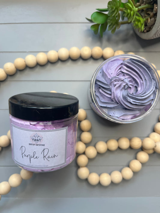 Purple Rain Whipped Soap