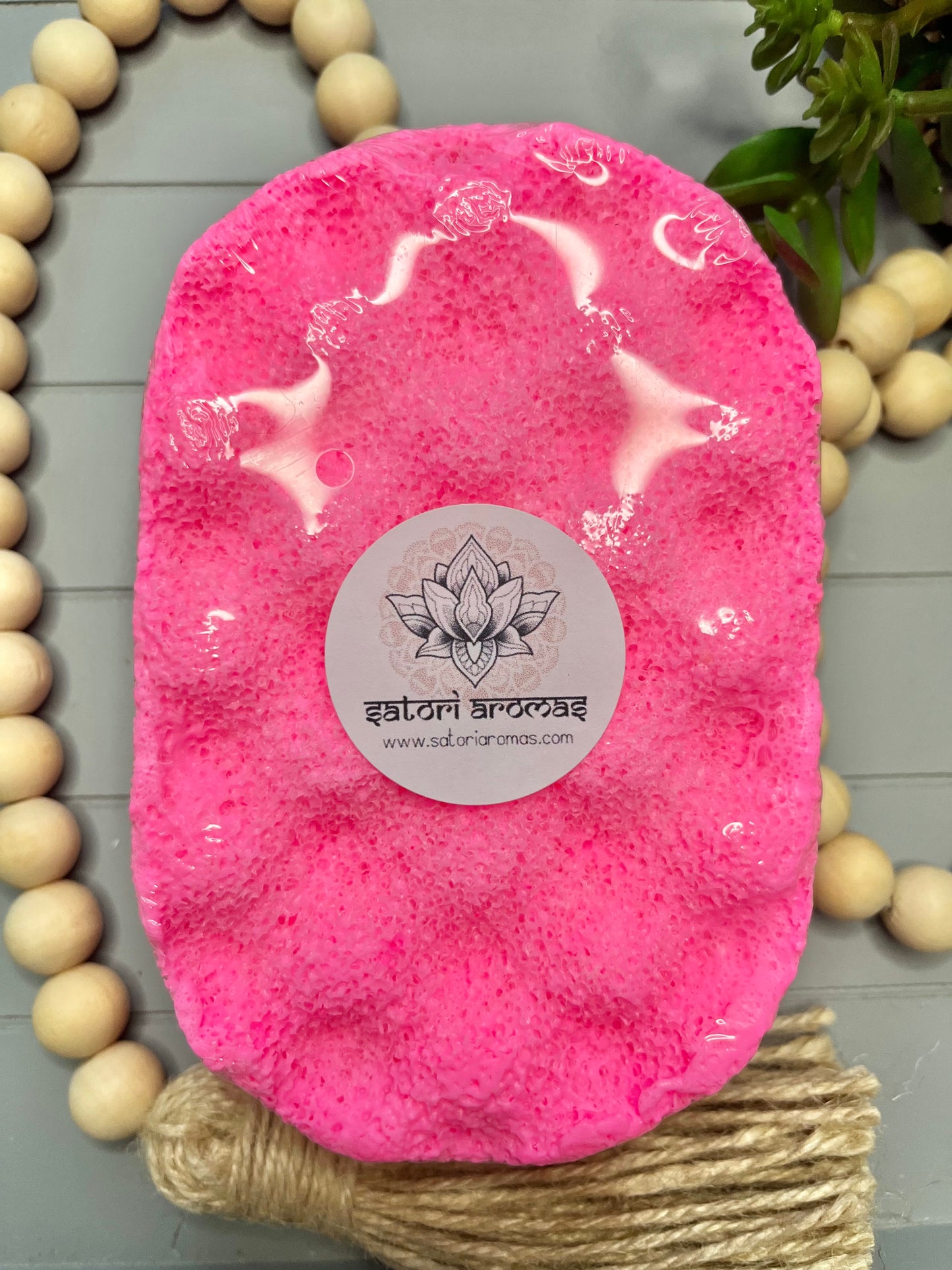 Raspberry Crush Soap Sponge